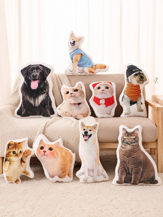 Custom Pet Stuffed Pillow – Personalized Pet Pillow From Your Photo
